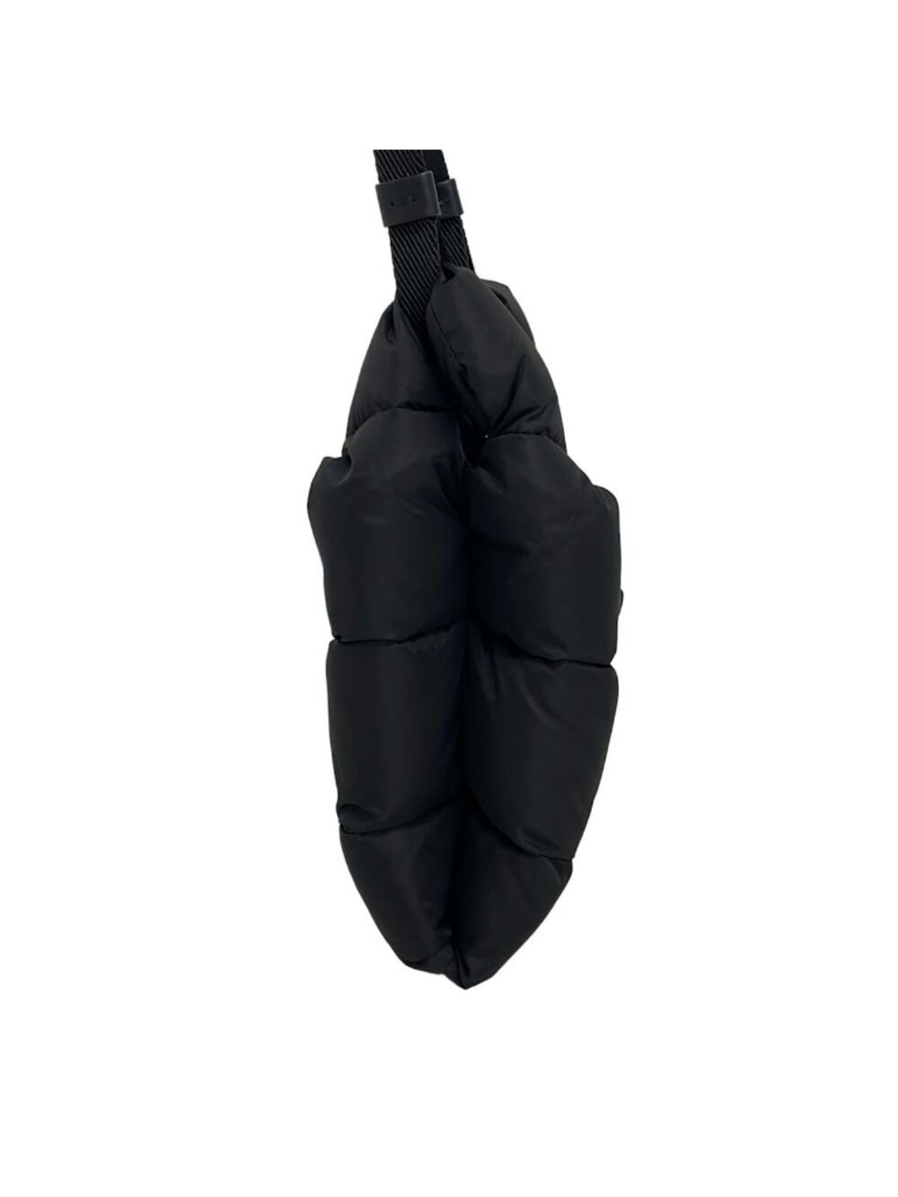 Moncler Shoulder Bag Legere Black Down - Picture 2 of 10
